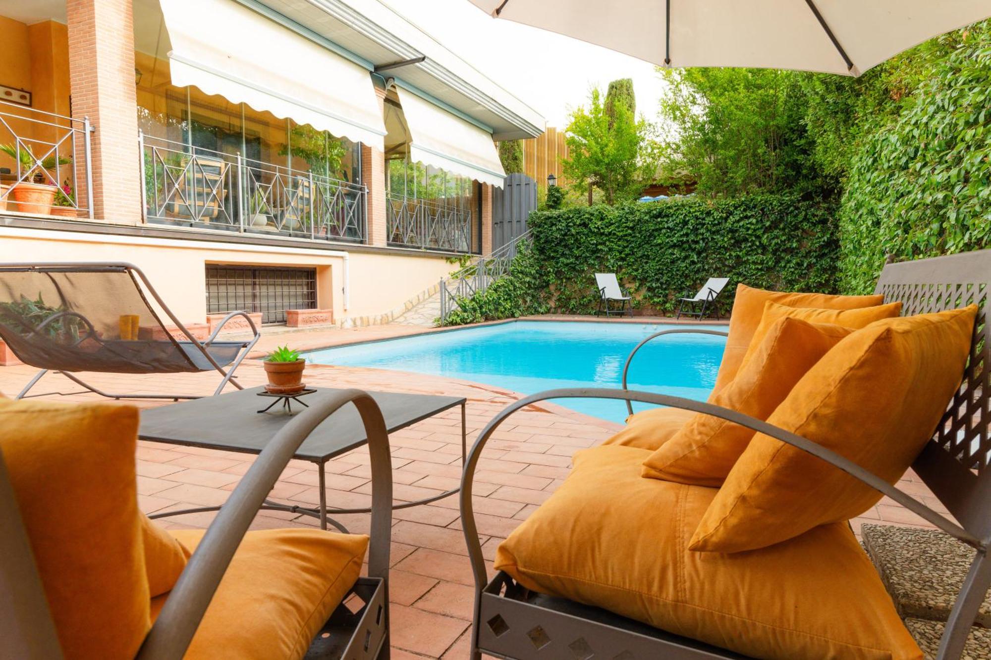 Villa Aureliana With Pool Near San Peter Rome Extérieur photo